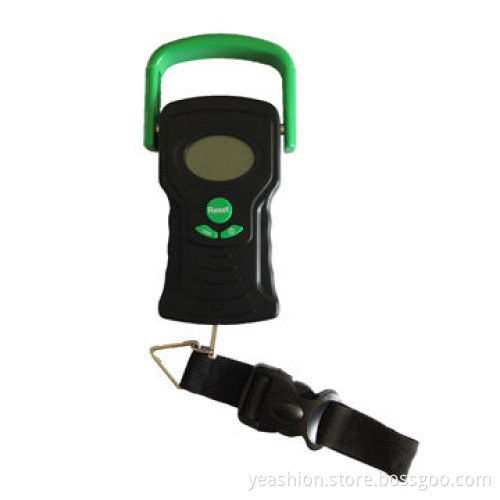 44kg/20g Luggage Scale with Tape, LCD Display, Auto Off, Tare Function and Low-battery Indication
